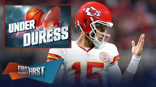 Patrick Mahomes Caleb Williams and Micah Parsons are Under Duress in Week 4  FIRST THINGS FIRST [upl. by Irvine]