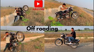 Off roading kar di takdi wali 🔥 ct100 ka pickup to bahut takda ha 😱gir gaye 😂​⁠ ankushlohia556 [upl. by Jamille]