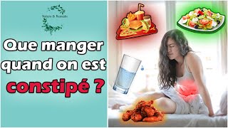 10 ALIMENTS à consommer pour lutter contre LA CONSTIPATION [upl. by Wrench]