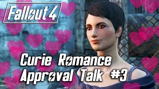 Fallout 4  Curie Romance  Approval Talk 3 [upl. by Imray]