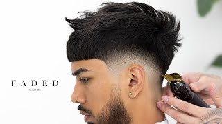 💈💤ASMR BARBER perfect MID FADE tutorial🔥 🏴 [upl. by Aicxela780]