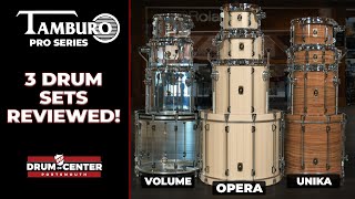 Tamburo Pro Series Drum Sets Review  Opera Unika and Volume [upl. by Garlen]