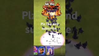 100 max bat spell vs max multi inferno tower cocclash of clans [upl. by Granthem]