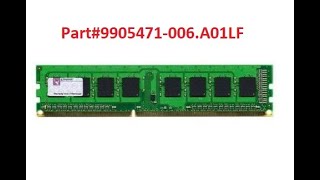 9905471006A01LF Kingston 4GB DDR3 Non ECC PC310600 1333Mhz 2Rx8 Memory [upl. by Hedva535]