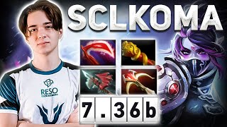 SCLKOMA DESTROYS ON TEMPLAR ASSASSIN  DOTA 2 TEMPLAR ASSASSIN 736b [upl. by Ynogoham601]