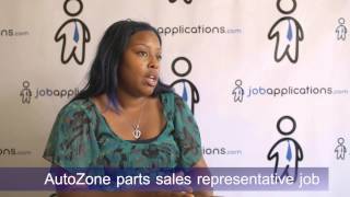 AutoZone Interview  Parts Sales Representative [upl. by Yniatirb]