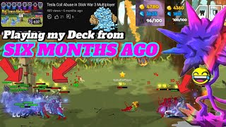 Cancerous Deck For Stick War 3 Multiplayer 🥶 [upl. by Becca]