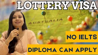 Australia lottery Visa for Indians Eligibility [upl. by Idaline]