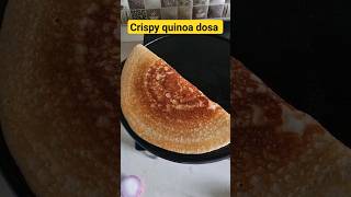 Quinoa dosa dosarecipe quinoa healthy quickbreakfast [upl. by Yedsnil890]