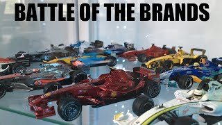 Onyx vs Minichamps vs Bburago vs Universal Hobbies vs Altaya  Formula 1 diecast model cars [upl. by Morel412]