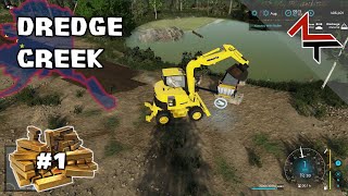 Gold fever  FS22  First small gold mining steps on Dredge Creek Alaska [upl. by Uos603]