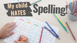 Fun ways to teach spelling  4 tips for kids to learn spelling independently [upl. by Leiahtan230]