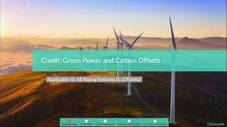 LEED Credit Green Power and Carbon Offsets  LEED AP BDC V4 Exam Prep [upl. by Anad]