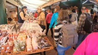 NASCHMARKT THE MOST FAMOUS MARKET IN VIENNA [upl. by Kcirrag810]