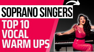 💙 Top Soprano Vocal Warm Ups  Full Hour Of Singing Exercises [upl. by Launcelot373]