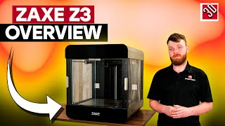 ZAXE Z3 PRINTER OVERVIEW [upl. by Enelime820]