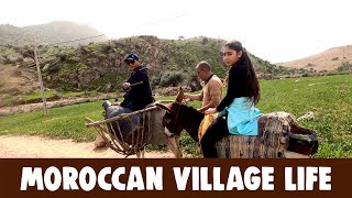 MOROCCAN VILLAGE LIFE l FOOD [upl. by Johnathon]