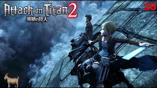 Defend Utgard Castle  Attack on Titan 2 Gameplay 35 [upl. by Lynna12]