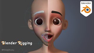 Blender Auto Rig  Rigging 3D Character  Blender 42 [upl. by Richmound]