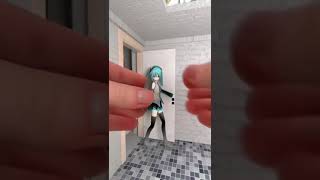 Plasticine sculpting Hatsune Miku This Hatsune Miku is made of plasticine Hatsune Miku Handmade [upl. by Lukas]