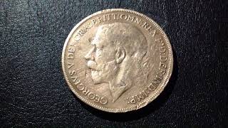 GEORGIVS V DEI GRABRITTOMNREX FIDDEFINDIMPONE PENNY 1922 RARES [upl. by Attirb]