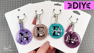 DIY KEYCHAIN DISPLAY CARD  ACRYLIC KEYCHAINS  PACKAGING YOUR ORDERS [upl. by Kazimir111]