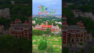 Happy Independence Day  Prayagraj Drone View prayagraj 15august jaihind youtubeshorts [upl. by Alial]