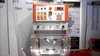 ELECTROSTATIC TALC APPLICATION 2012 [upl. by Munroe]