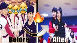 Lin Qiunan amp Wen zhi BeforeAfter 2019💪🔥 [upl. by Shawn]