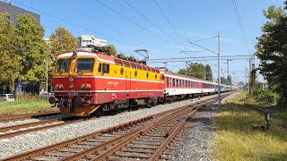 OPTIMA Express passing through Zagreb Zapadni kolodvor [upl. by Tharp]