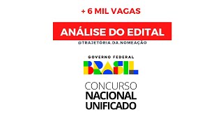 ENTENDA O EDITAL DO CNU [upl. by Lyrpa]