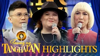 Vice Ganda and Vhong talk to daily contender Panky Trinidad  Tawag Ng Tanghalan [upl. by Omari985]