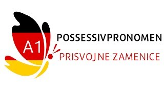 Lak nemački A1  2 lekcija 4 deo  Prisvojne zamenice Possessivpronomen [upl. by Ellener]