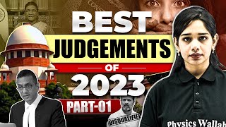 Most Important💯 Supreme Court Judgements of 2023🔥Part01  Important Judgements of 2023 [upl. by Kashden]