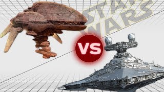 Victory II Class Star Destroyer vs Assault Frigate Mark II  Star Wars Who Would Win [upl. by Annaert404]