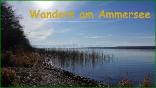 🚶🏼‍♀️🚶🏽🚶🏼‍♀️ Wandern am Ammersee von Stegen nach Breitbrunn mit Blick auf die Zugspitze [upl. by Crowell148]