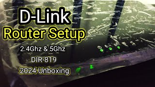 DLink DIR819 750Mbps Best Dual Band Wireless Router Unboxing amp Review  Best 2024 Wifi Under 2000✓ [upl. by Noak]