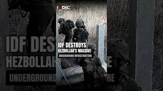 IDF Hezbollah’s Underground Bases Exposed and Neutralized by IDF IDFOperation shorts [upl. by Girardo]