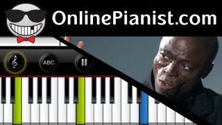 Seal  Kiss From A Rose  Piano Tutorial [upl. by Barris]