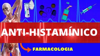 ANTI HISTAMÍNICOS ENSINO SUPERIOR  FARMACOLOGIA  TUDO SOBRE OS ANTIHISTAMÍNICOS [upl. by Lyrret452]