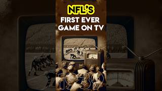 The NFL FIRST EVER Game on Television  Untold NFL History [upl. by Rosecan146]