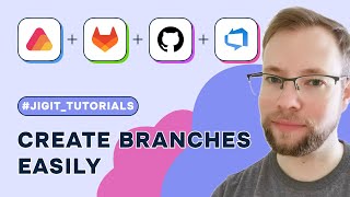 Jigit Tutorials Create a branch in Gitlab Github Azure DevOps [upl. by Femmine]