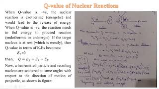 Q value and Threshold Energy Class Discussion [upl. by Quillon420]