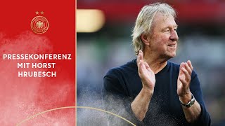 Pressekonferenz mit Horst Hrubesch [upl. by Okiman]