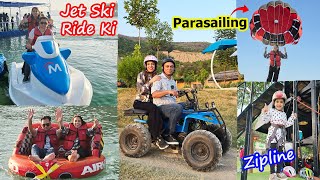 Trip To Mabali Island🤩  First Time Jet Ski 🚤 Ride Ki  Anmol Ne Pehli Dafa Zipline Li Or Kia Hua [upl. by Alessandro791]