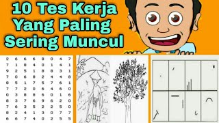 Tes Psikotes Kerja Yang Paling Sering Muncul [upl. by Meldoh656]