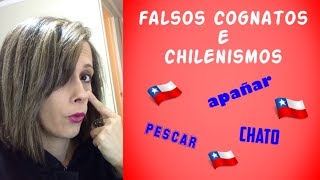 Falsos Cognatos  Espanhol Palavras Chilenas [upl. by Yenruoj545]