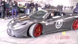 INSANELY LOUD Prior Design Ferrari 458 Italia PD458 w Rotiform Wheels [upl. by Rico]