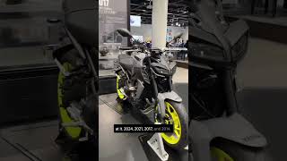 Yamaha MT09 models over the years Which one do you think looks the best [upl. by Alyks]