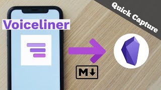 Voiceliner App  Quick Capture Tool that works with Obsidian amp Logseq [upl. by Payton]